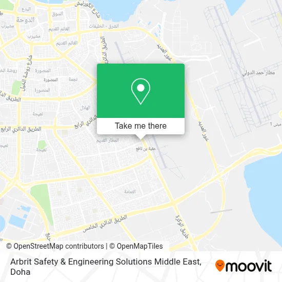 Arbrit Safety & Engineering Solutions Middle East map