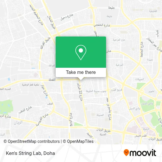 Ken's String Lab map