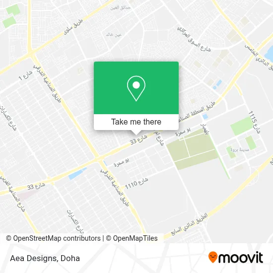 Aea Designs map