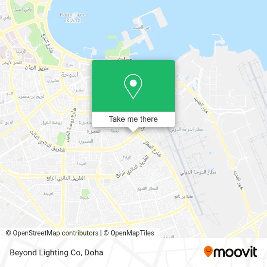 Beyond Lighting Co map