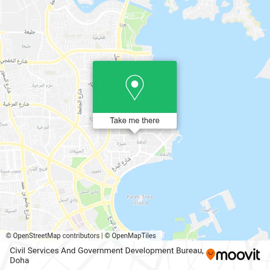 Civil Services And Government Development Bureau map