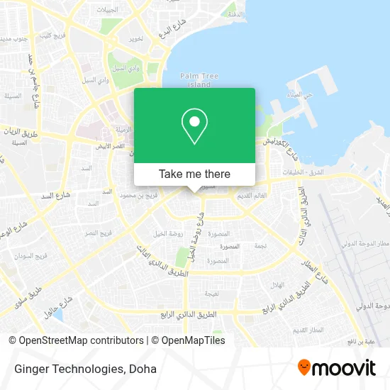 Ginger Technologies map