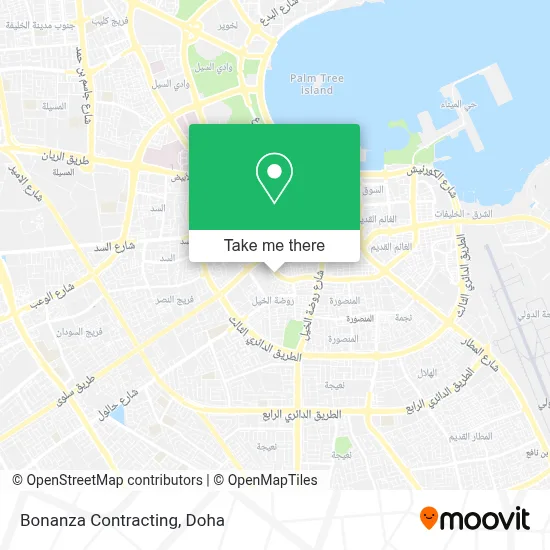 Bonanza Contracting map