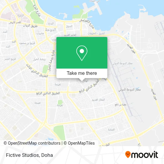 Fictive Studios map