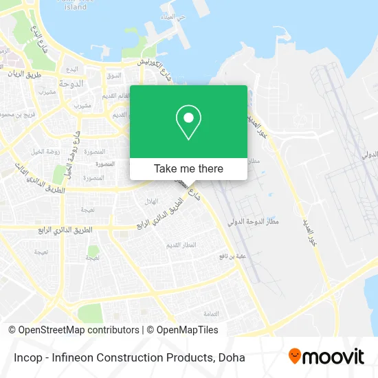 Incop - Infineon Construction Products map