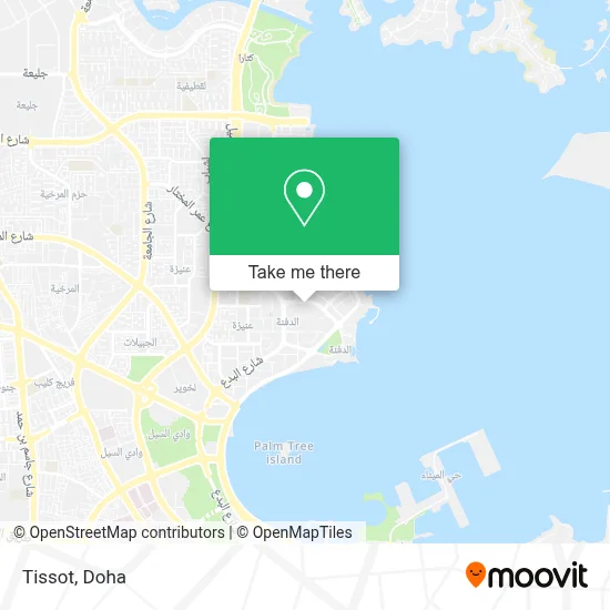 Tissot map