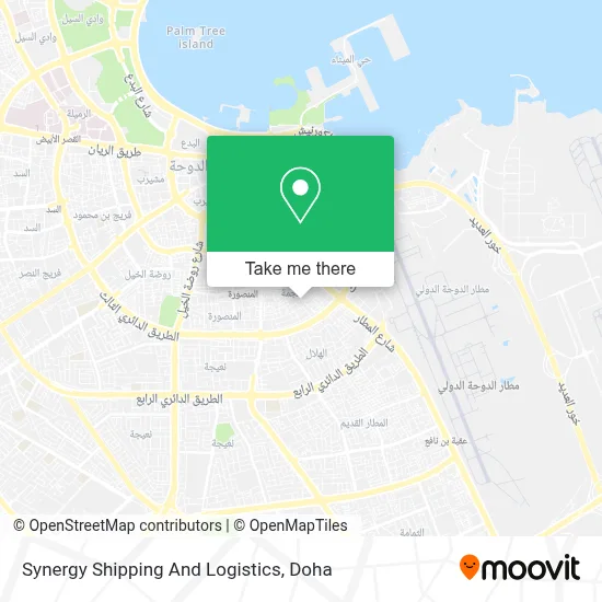 Synergy Shipping And Logistics map