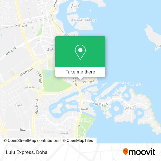 Lulu Express map