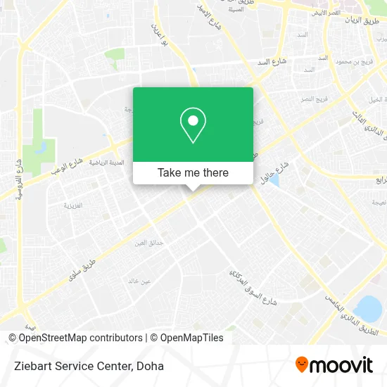 Ziebart Service Center map