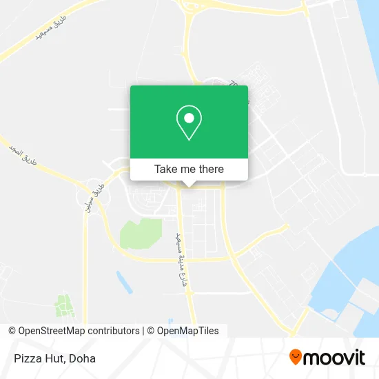 Pizza Hut map