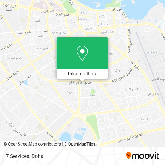 7 Services map