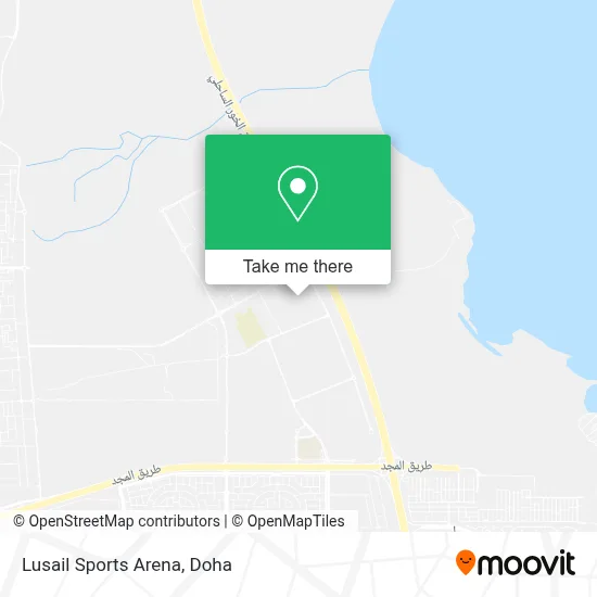 Lusail Sports Arena map