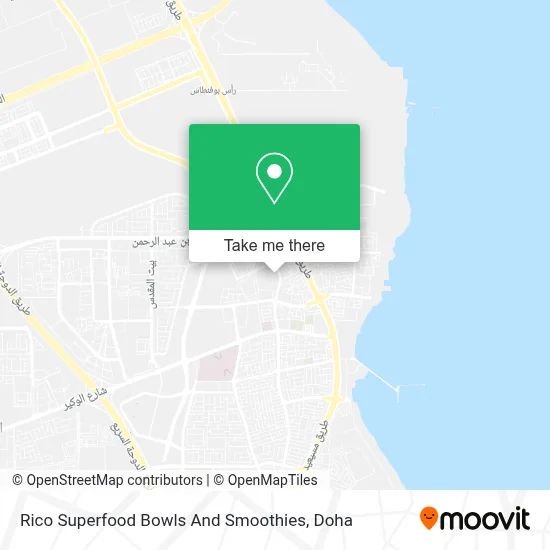 Rico Superfood Bowls And Smoothies map
