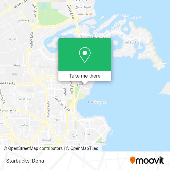 Starbucks map