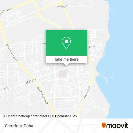 Carrefour map