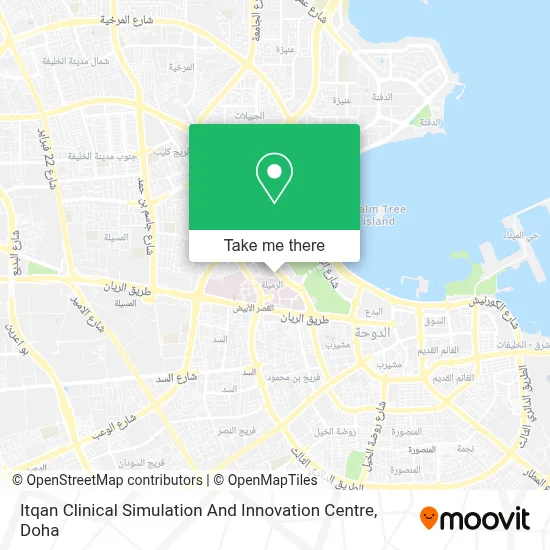 Itqan Clinical Simulation And Innovation Centre map