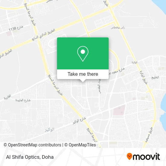 Al Shifa Optics map