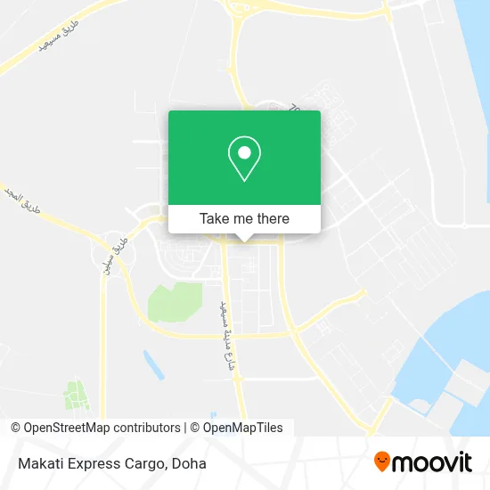 Makati Express Cargo map