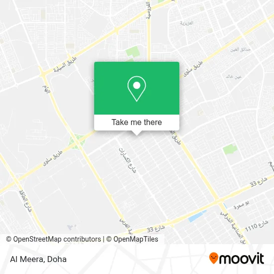 Al Meera map