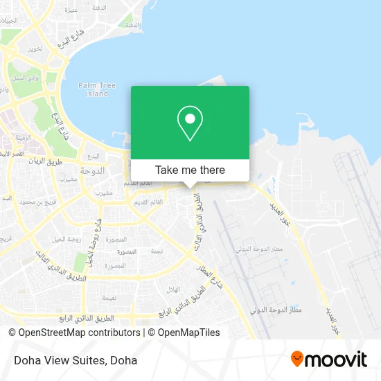 Doha View Suites map