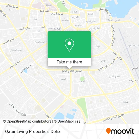 Qatar Living Properties map