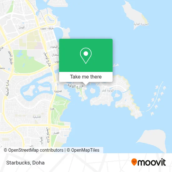 Starbucks map