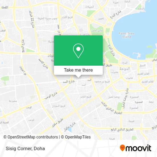 Sisig Corner map