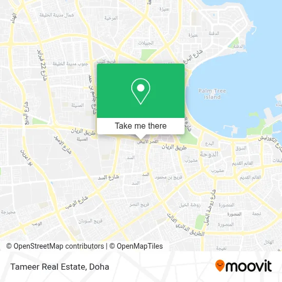 Tameer Real Estate map