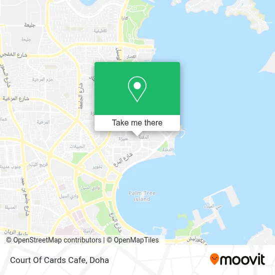 Court Of Cards Cafe map