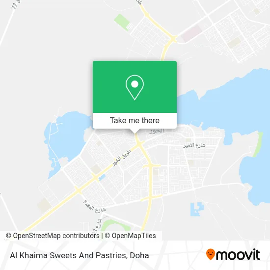 Al Khaima Sweets And Pastries map