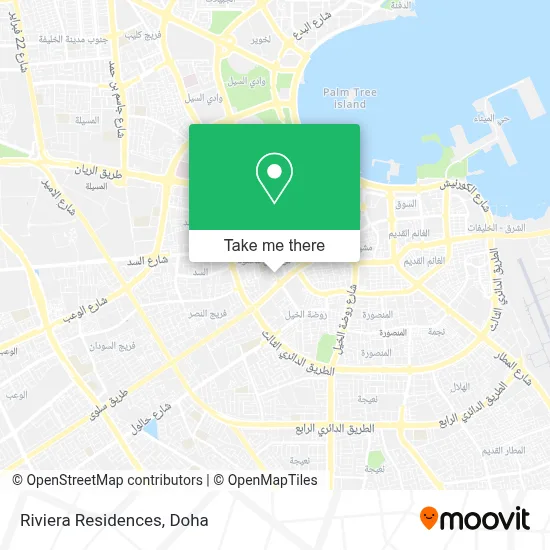 Riviera Residences map