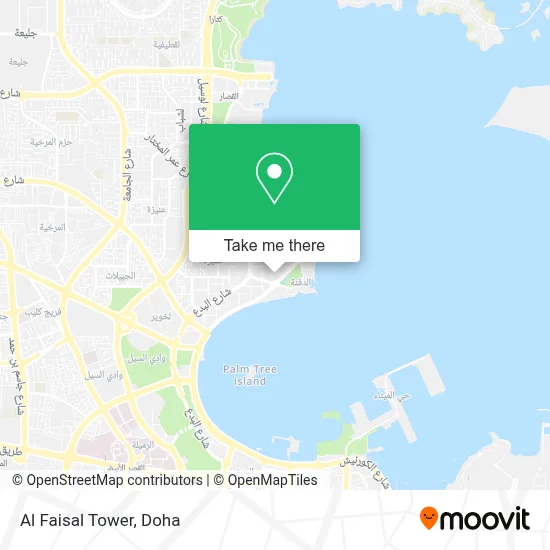 Al Faisal Tower map