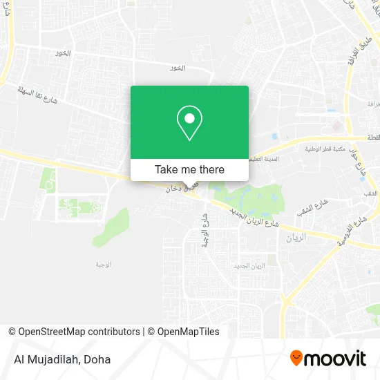Al Mujadilah map