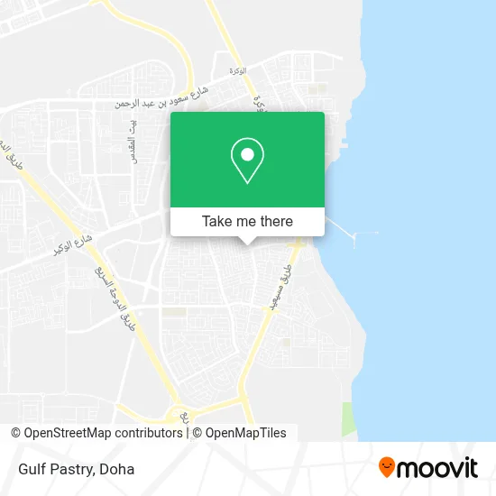 Gulf Pastry map