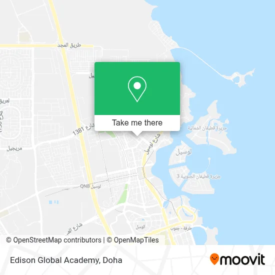 Edison Global Academy map