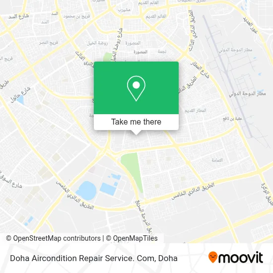 Doha Aircondition Repair Service. Com map