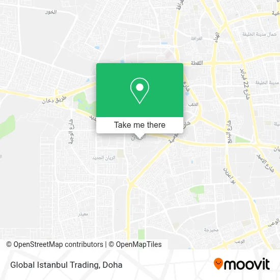 Global Istanbul Trading map