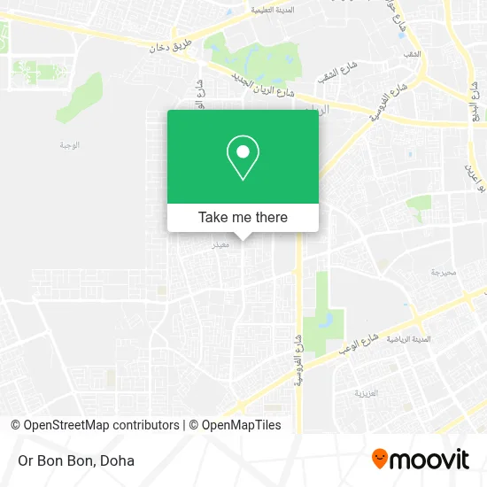 Or Bon Bon map