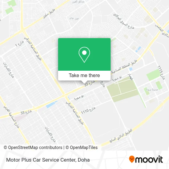 Motor Plus Car Service Center map