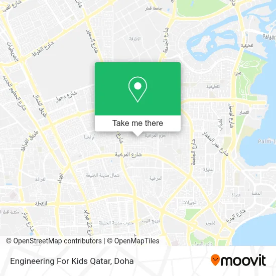 Engineering For Kids Qatar map