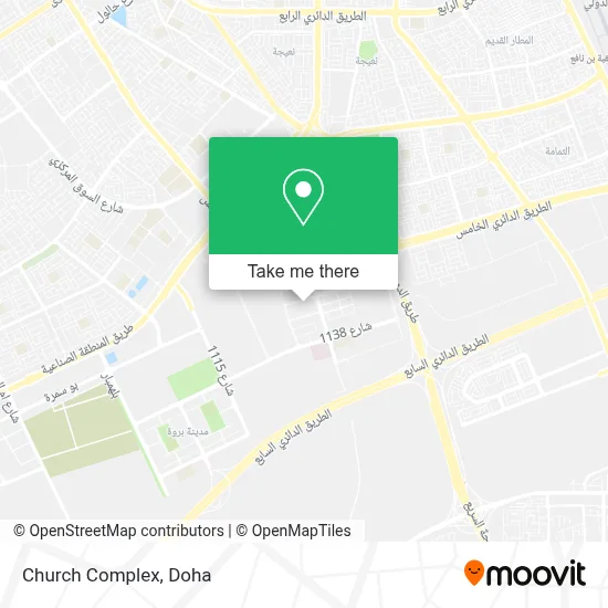 Church Complex map