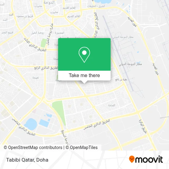 Tabibi Qatar map