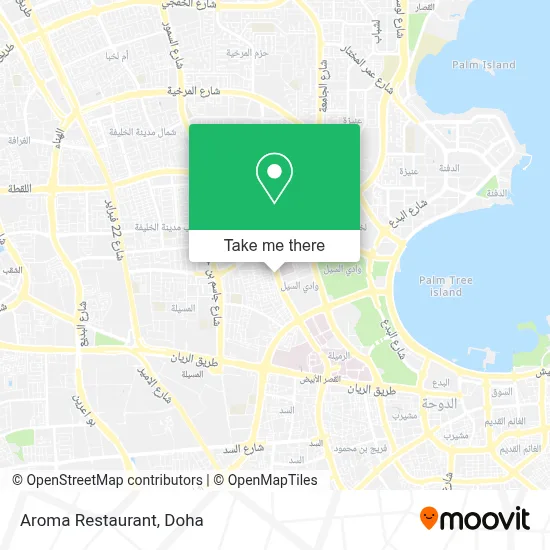 Aroma Restaurant map