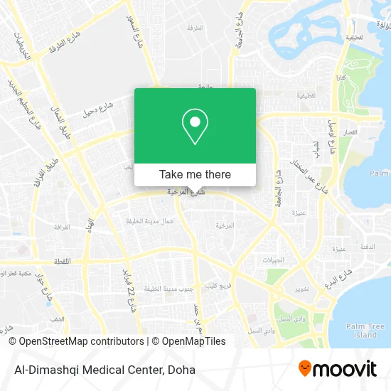 Al-Dimashqi Medical Center map
