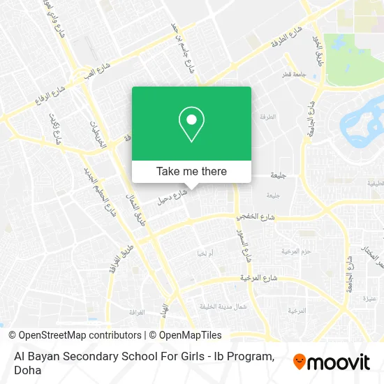 Al Bayan Secondary School For Girls - Ib Program map