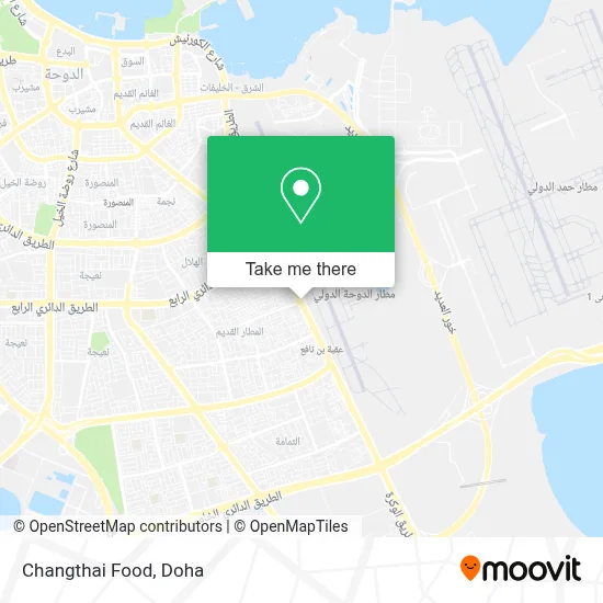 Changthai Food map