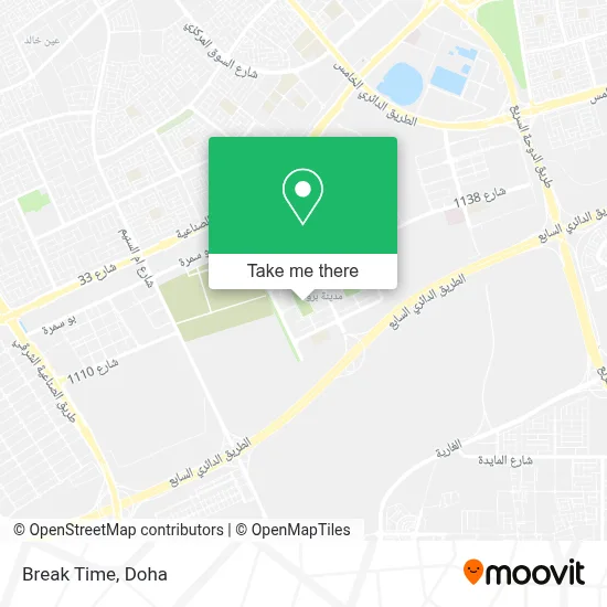 Break Time map