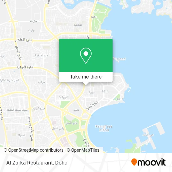 Al Zarka Restaurant map