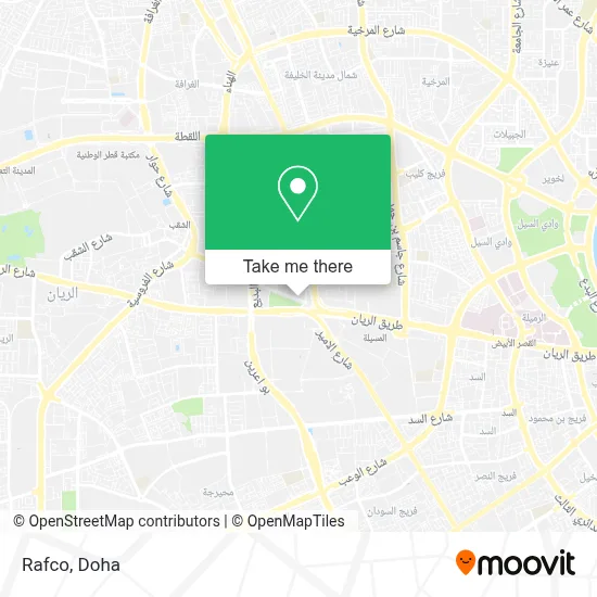 Rafco map