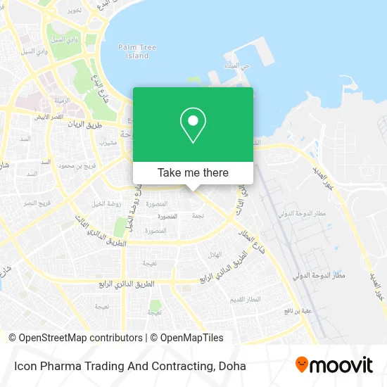 Icon Pharma Trading And Contracting map